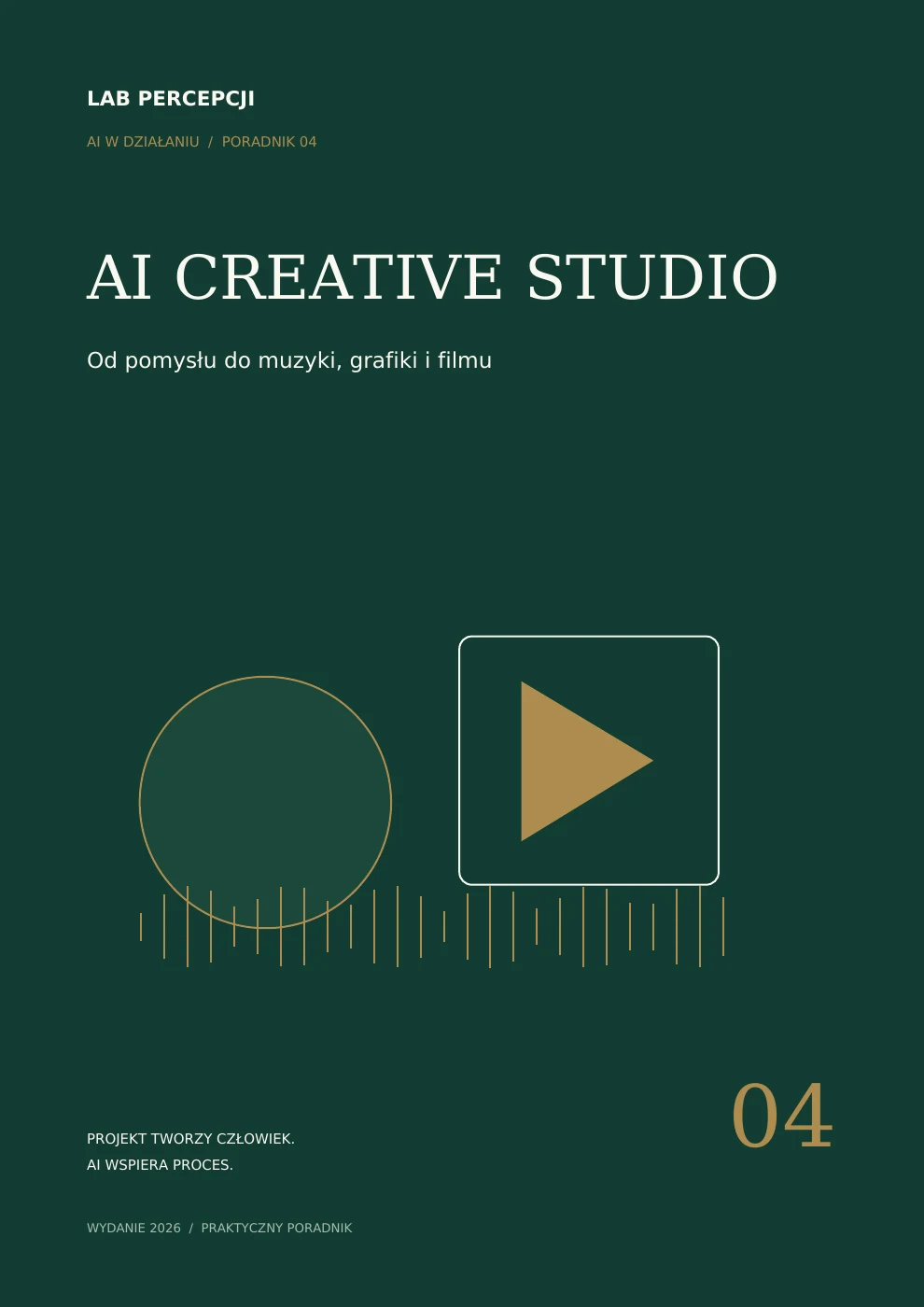 Okładka poradnika: AI CREATIVE STUDIO