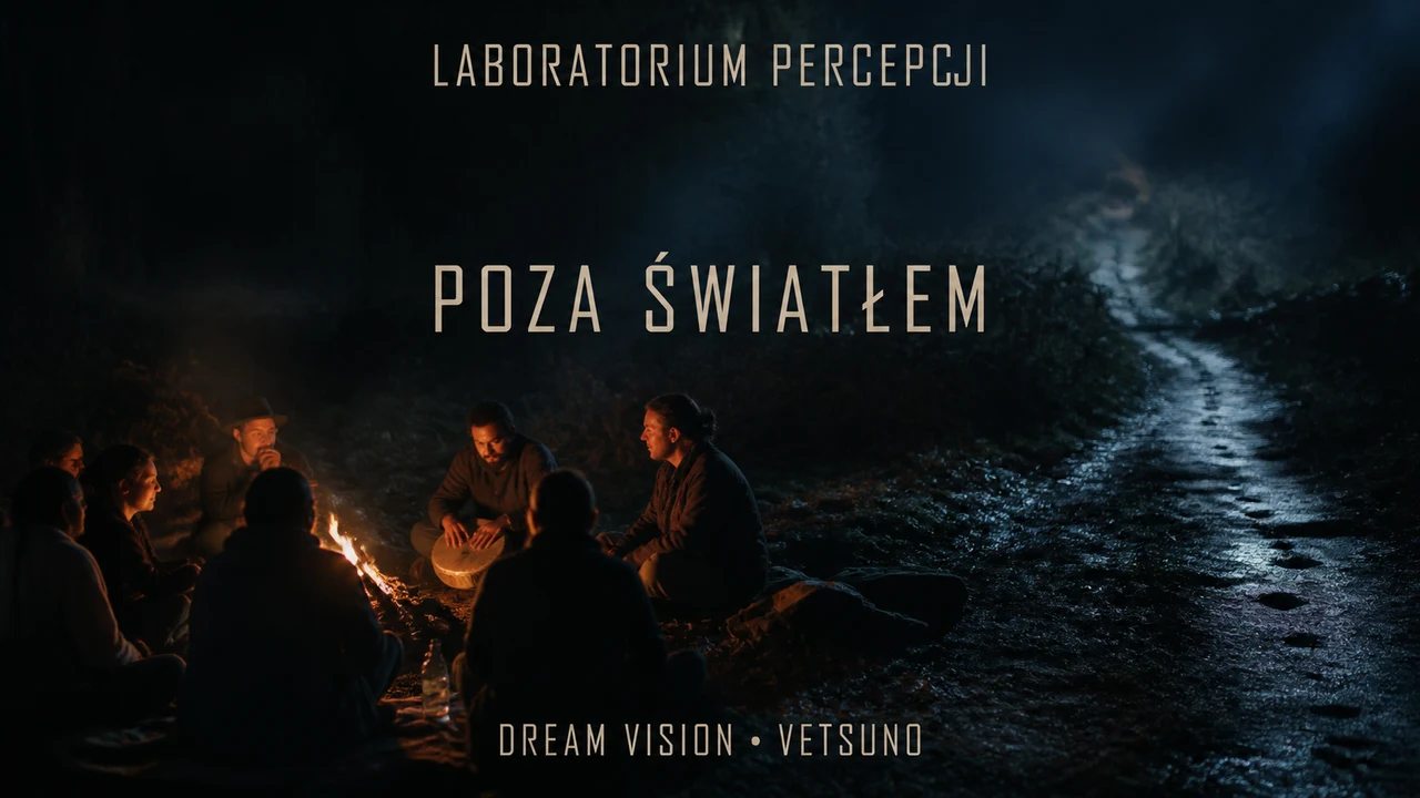 Εικαστικό του KRĄG BEZ CENTRUM — POZA ŚWIATŁEM