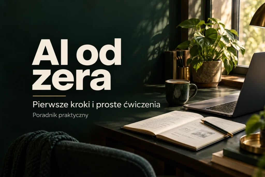 Okładka poradnika: AI od zera