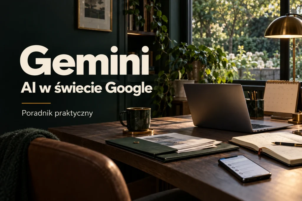 Okładka poradnika: Gemini — AI w świecie Google
