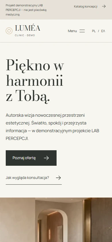 LUMÉA — rzeczywisty widok telefonu