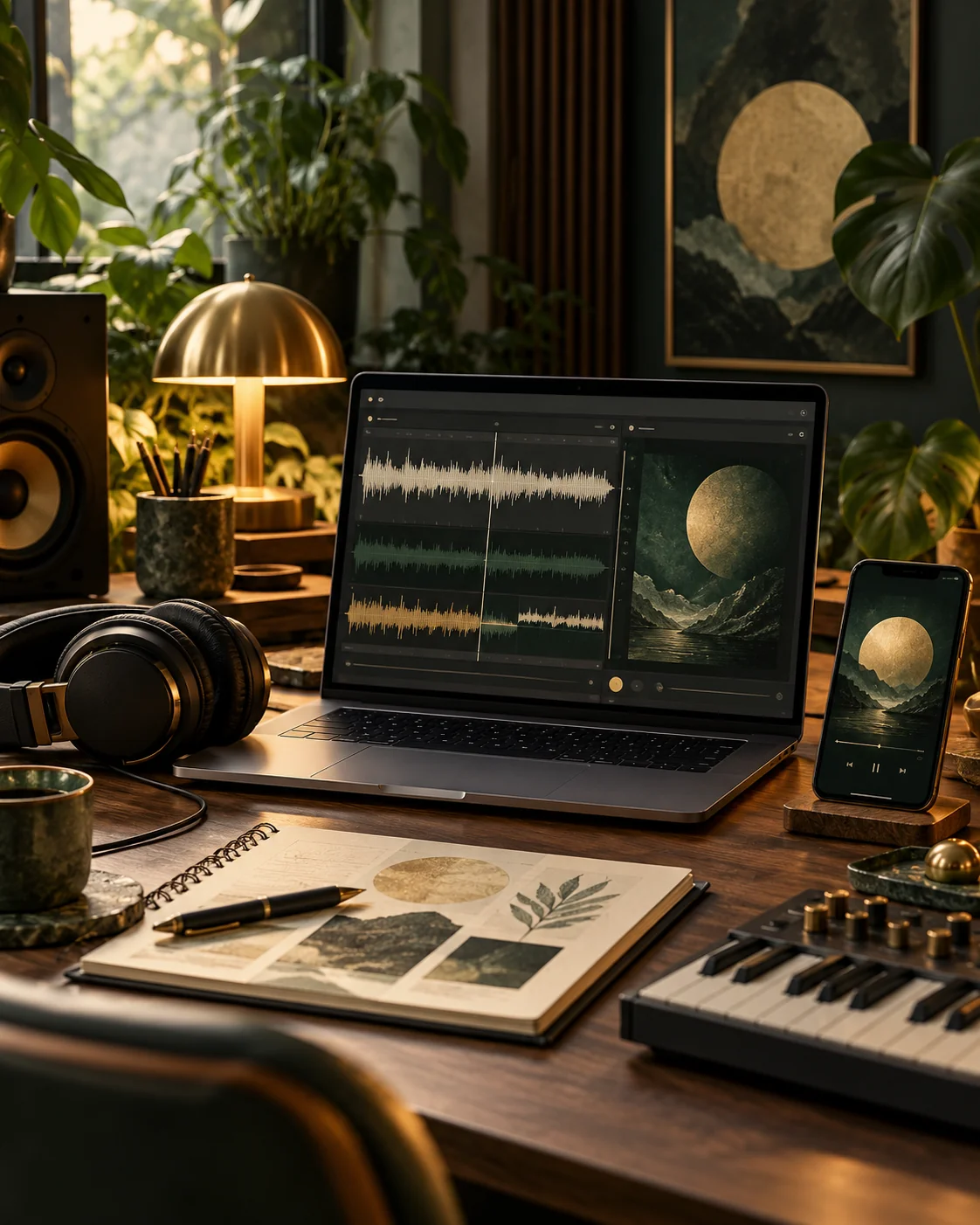 Koncepcyjna prezentacja produkcji muzycznej i oprawy wizualnej