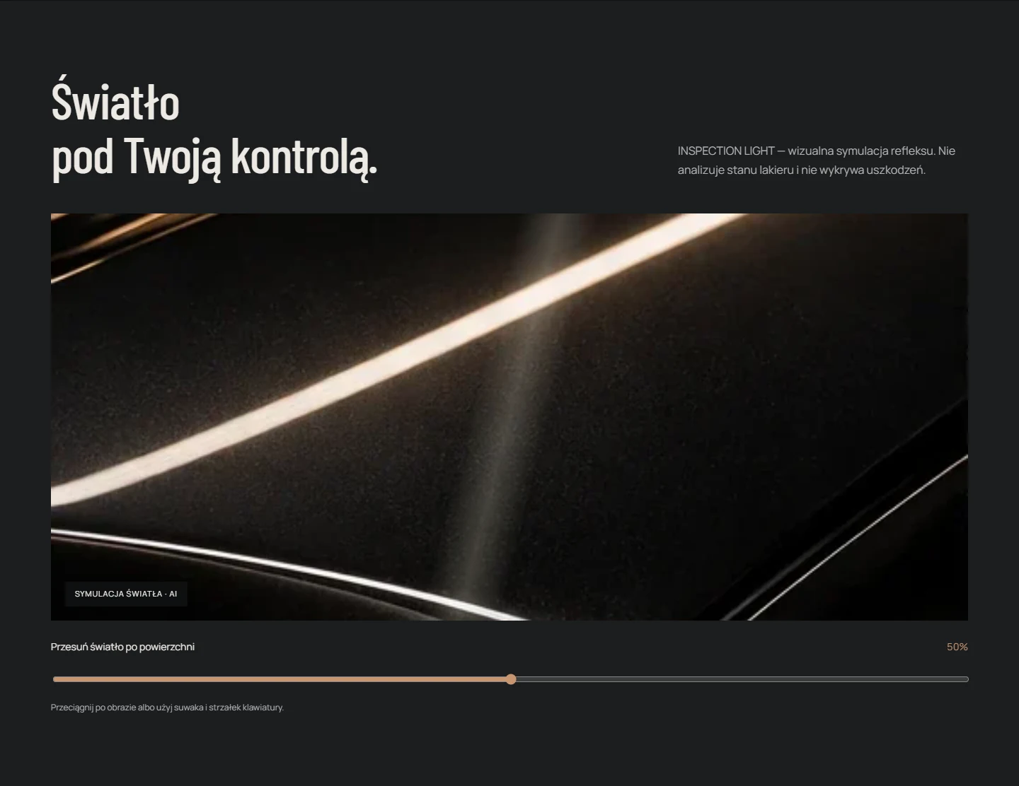 NOIR GARAGE — zrzut działającego demo