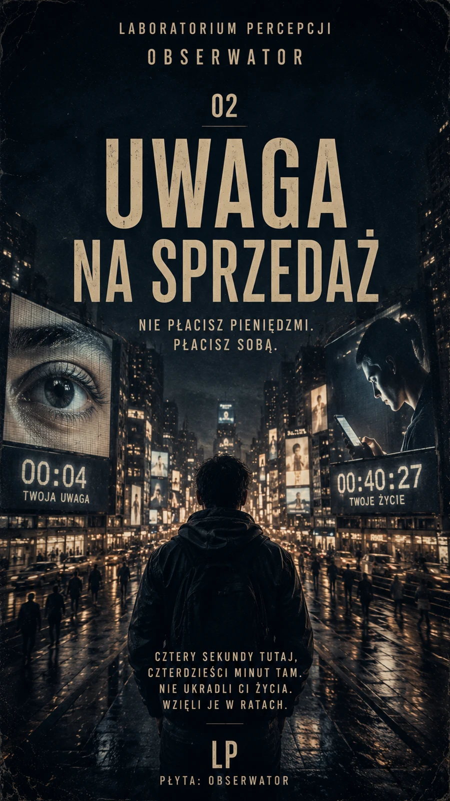 Εικαστικό του OBSERWATOR — UWAGA NA SPRZEDAŻ