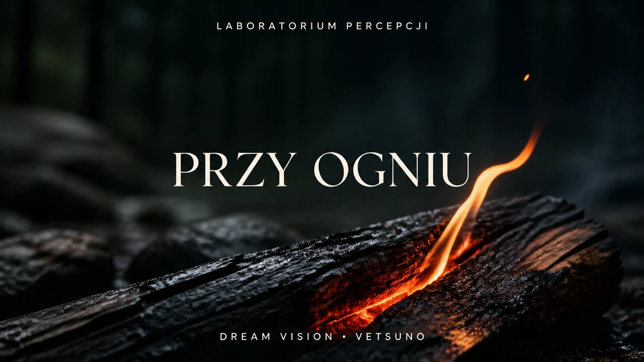 Εικαστικό του PRZED SŁOWAMI — PRZY OGNIU