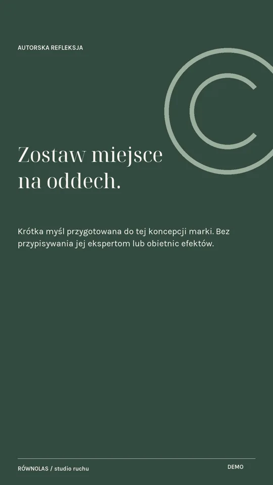 Stories: 04 inspiracja